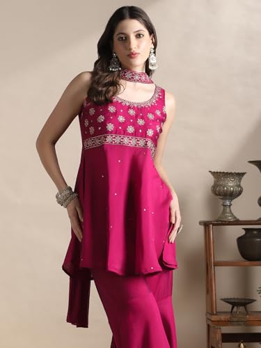 Image of Globus Women Co-ord Set (8909389015778 Fuchsia L)