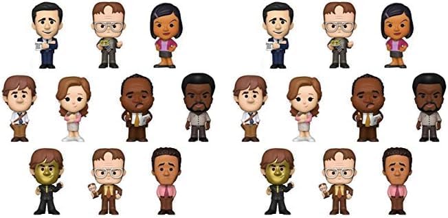 Funko Mystery Mini: The Office - Michael Scott - Collectible Vinyl Figure - Gift Idea - Official Merchandise - for Kids & Adults - TV Fans - Mini Figure for Collectors and Display (Pack of 2)