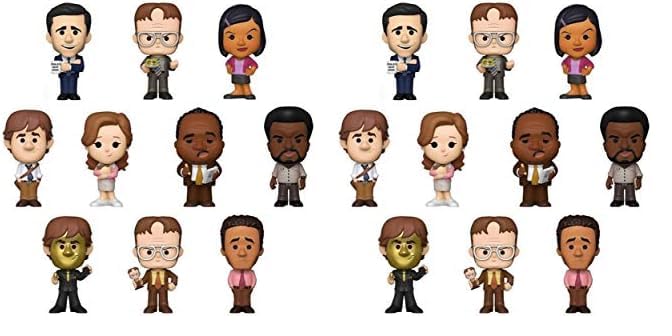 Funko Mystery Mini: The Office - Michael Scott - Collectible Vinyl Figure - Gift Idea - Official Merchandise - for Kids & Adults - TV Fans - Mini Figure for Collectors and Display (Pack of 2)