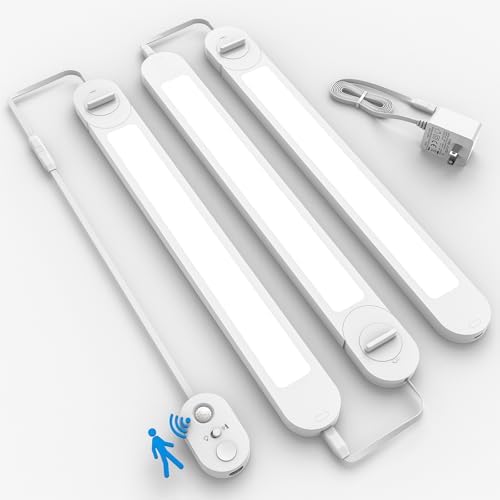 ASOKO Motion Sensor Under Cabinet Lighting, Wired Under Counter Lights