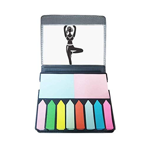 Marque-pages de yoga pour organiser vos livres de recettes et agendas