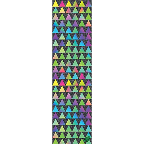 Mob Skateboard Griptape Neonmetry Triangles 9" X 33" Grip Sheet #TOP16