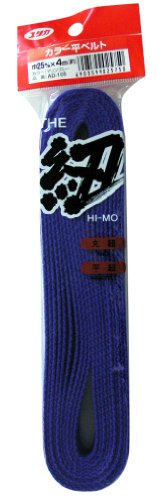 ユタカメイク アクリルカラー平ベルト ブルー 25mm×4m AD-108