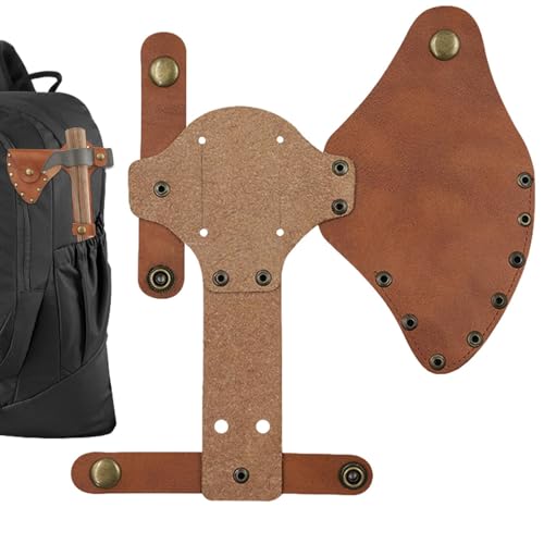 Hola DE AX - Protector De Cuchilla De Hacha De para Acampar | Tomahawk De Ajuste Seguro, Funda Portátil De Hachas, Protección De Borde Pesado para Equipos para Exteriores, Caza, Senderismo Y
