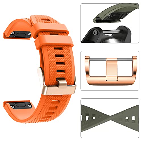 Correa de silicona quick release compatible con Garmin 945 GPS 5