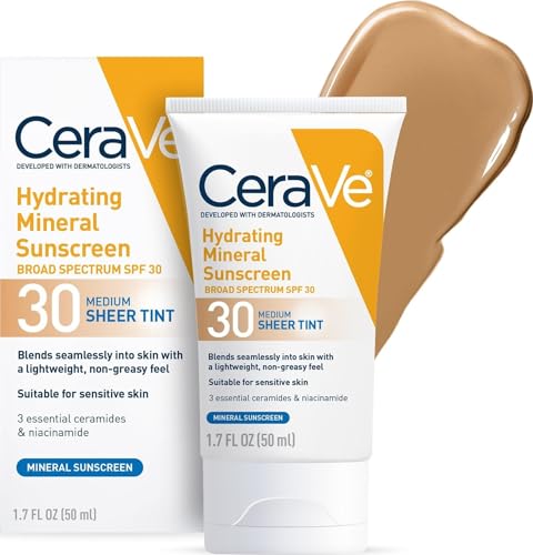 CeraVe Tinted Sunscreen with SPF 30