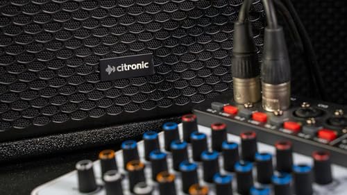 Table de mixage Citronic Q-PAD-8 multi-effets avec interface USB-C audio