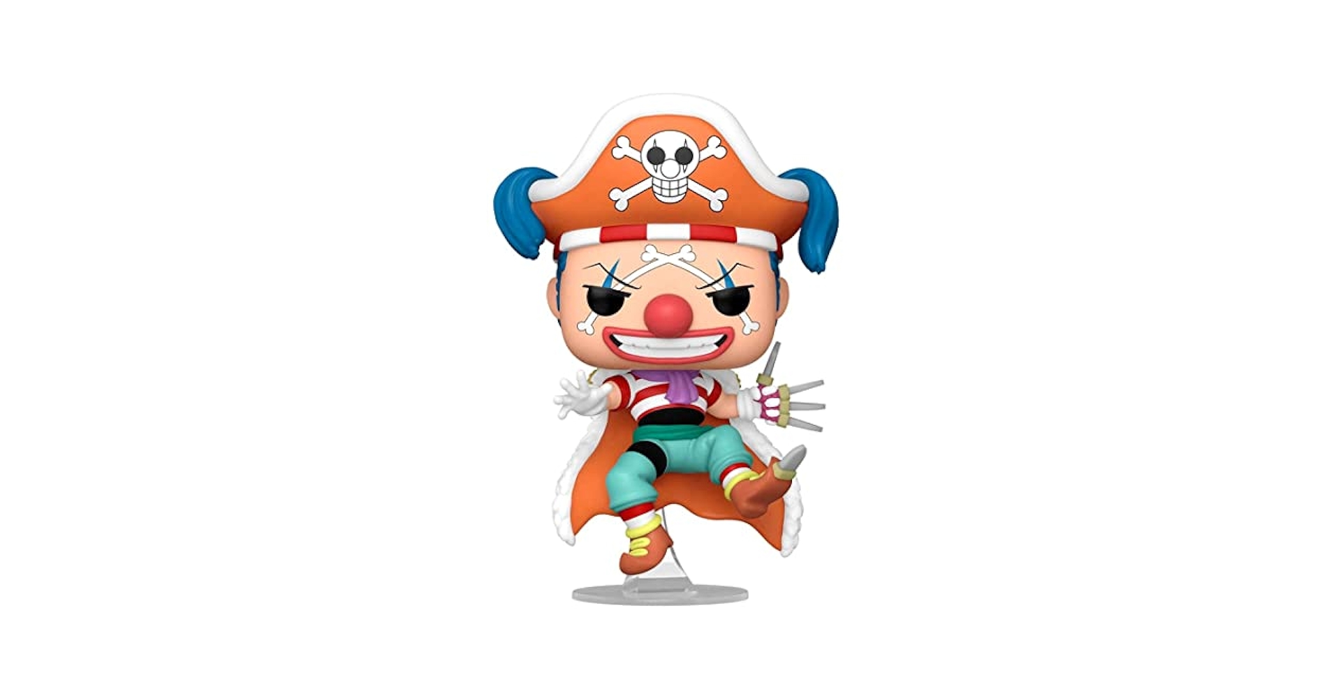 レア限定FUNKO POP! ワンピース　バギー　限定 Amazon.com: Funko Pop! One Piece 1276 Buggy The Clown
