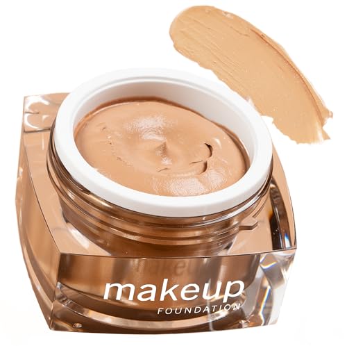 EGYPT-WONDER Make Up Mousse (30ml) – 4-in-1 Make-Up: Foundation, Concealer, Makeup & Puder – Beauty Cream für ein glattes Gesicht – Kosmetik für makellosen Teint in einem Schritt!