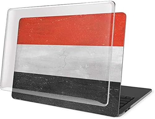 Skinit Case + Skin Compatible with MacBook Pro 15in (2016-19) Originally Designed Yemen Flag Distressed Design