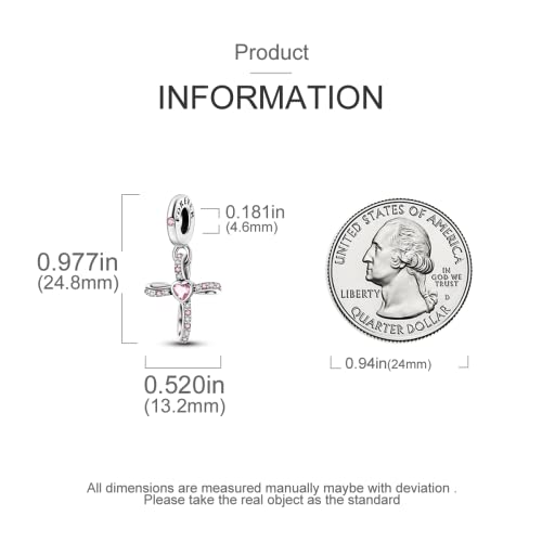 Parmuz 925 Sterling Silver Charms for Bracelet Necklace Mom Heart Love Dangle Charm Beads for Women Mother Pendant Jewelry2