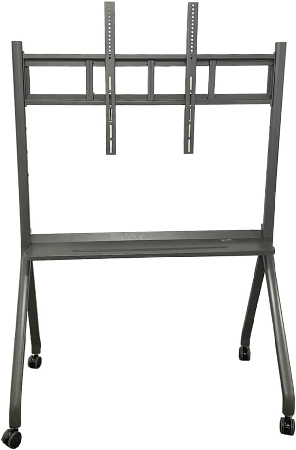 Smart Board Stand for 65"- 86'' Smart Whiteboard, Electronic Whiteboard, Four Lockable Wheels for Smart Board for Classroom