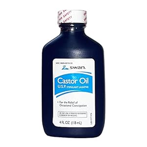 SWAN Castor Oil USP 100% Stimulant ...