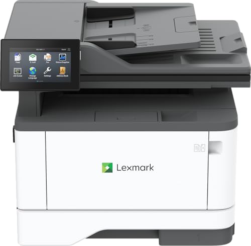 Lexmark MX432adwe Monochrome Laser Printer, Integrated Duplex, Recommended Monthly Page Volume: 800-8,000 Pages, Print Speed: Up to 42 ppm (29S8100)