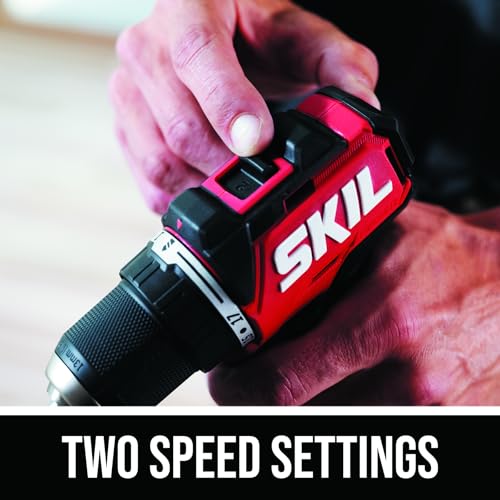 SKIL 12V Brushless Cordless 1/2-Inch Compact Drill Driver Kit Including 2.0Ah USB-C Battery and 20W Charger - DL6290A-11 thumbnail 7