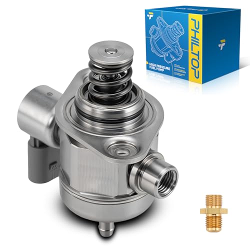 Image of PHILTOP High Pressure Fuel Pump Fits for Volkswagen Jetta 2008-2015, CC 2009-2017, GTI 2008-2014, Beetle 2012-2015, Audi Q3 Quattro 2015-2018, A3 2008-2016, L4 1.8T /2.0T, HM10011