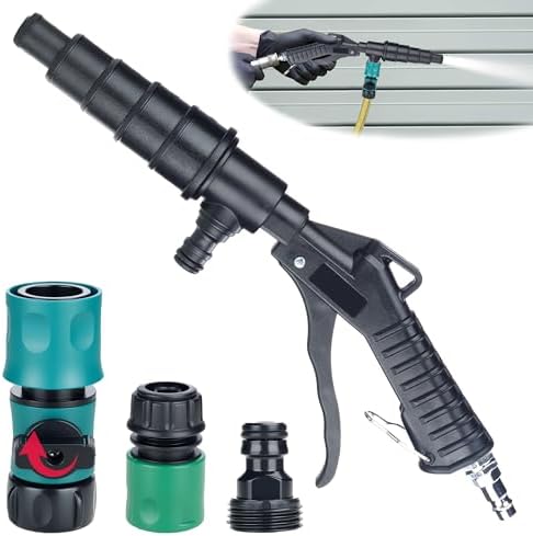 LURKA Coolant System Flush Gun, Lever Action Heater Core Flush Ki...