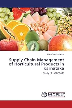 Paperback Supply Chain Management of Horticultural Products in Karnataka Book