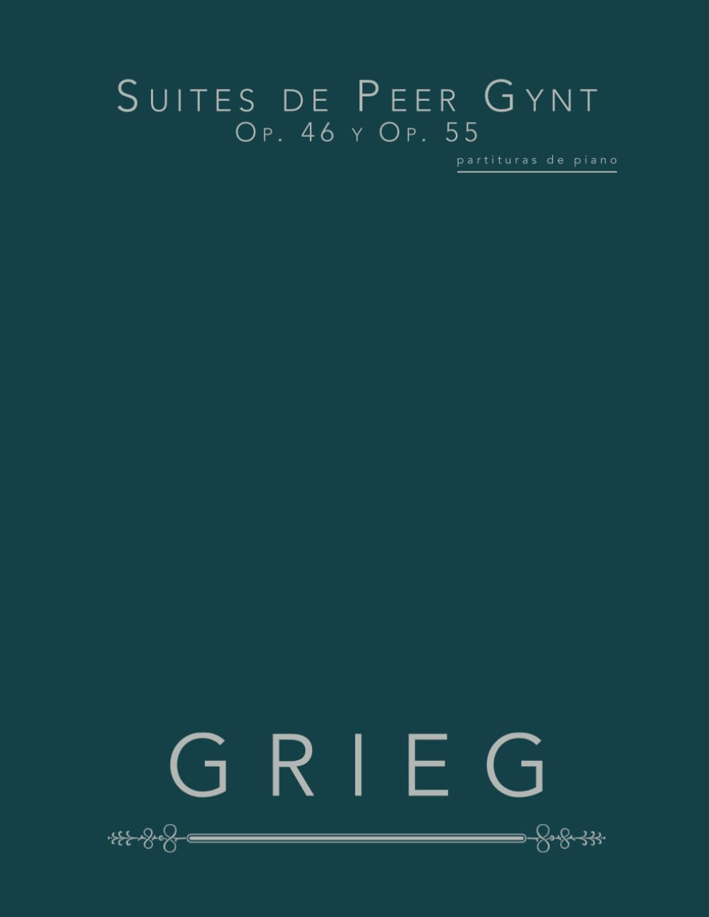 Suites de Peer Gynt, Op. 46 y Op. 55: partituras de piano