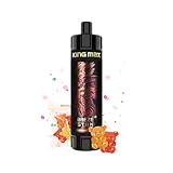 電子タバコ ベイプ 使い捨て 10,000回吸引可能 Stik 禁煙 サポート持ち運び vape Type-C充電 爆煙 禁煙パイポ 使い捨て ニコチンフリー (グミベア)