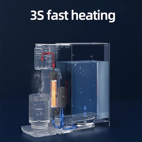 Distributeur d'eau intelligent entièrement automatique domestique de table bleu - 8