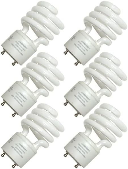 Replacement for Sylvania 29172, CF23EL/GU24/827/RP, Twist and Lock Base, Spiral Compact Fluorescent Light Bulb (6 Pack)
