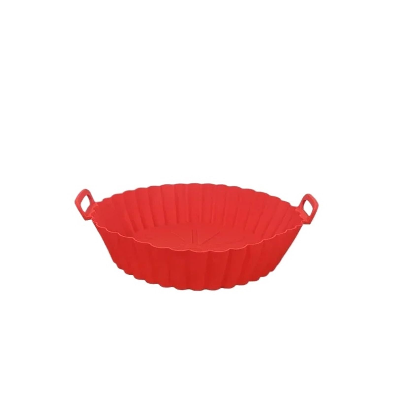8 9in Air Fryer Silicone Basket-Reusable Non-Stick Tray Baking For Pizza Fried Chicken Fries-Air Liners Accessories Size M