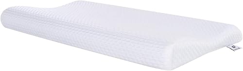 Miniatura 8 de SUQ I OME Slim Sleeper-Gel - Almohada delgada de espuma viscoelástica para dormir, contorno delgado y de bajo perfil cervical, para dolor de cuello,