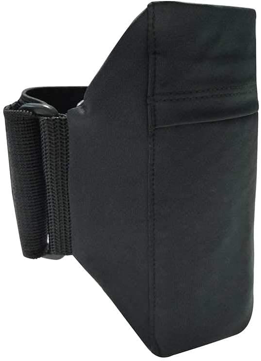 Equestrian Riders On The Leg Cell Phone Holder for Calf, Running Sport Armband All Purpose Sport Bag for iPhone, Samsung Galaxy S9/8/7, Workouts Armband Strap Pouch for Jogger Hiker, Black, S
