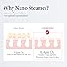 Colorfarm Facial Steamer Nano Ionic: Face Steamer Deep Cleaning Unclogs Pores - Humidifier Hot Mist Home Sauna Spa for Women Men Sinuses Moisturizing