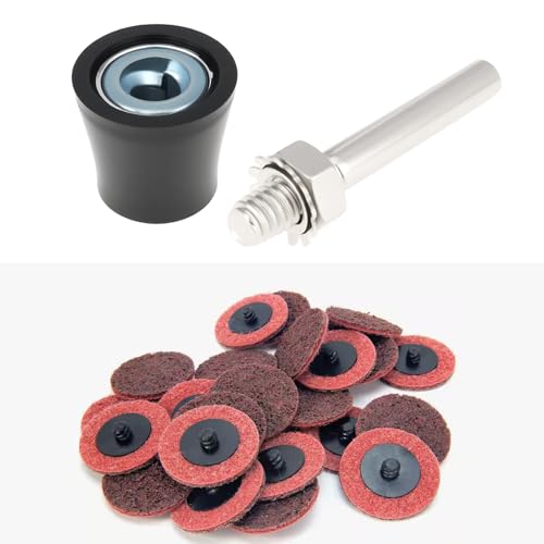 Briny River CD-Drehschloss, Messergriff, kompatibel mit 3M Ro-Loc, 20 x 30 x 57 mm, Schwarz, 4 Stück