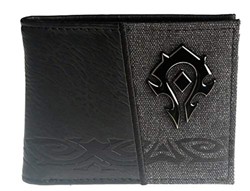 WOW Horde Metal Logo Bi Fold Wallet