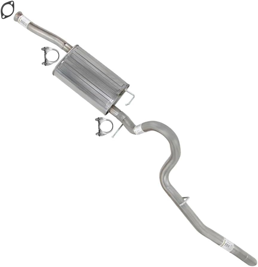 Exhaust Intermediate Pipe Muffler Tail Pipe Kit Compatible for 2004 Ford Mustang 3.9L | Stainless Steel | Northeastern Exhaust | Free Clamps and Gasket Included | Direct-Fit Replacement