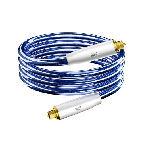 Cable óptico digital SPDIF para barra de sonido TV y reproductores de audio