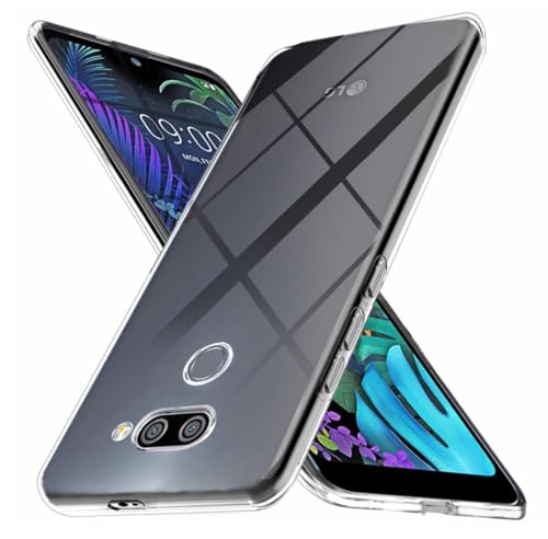 Movilear Funda Carcasa Gel Transparente para LG K50 4G / LG Q60 4G, Ultra Fina 0,33mm, Silicona TPU de Alta Resistencia y Flexibilidad FGTR