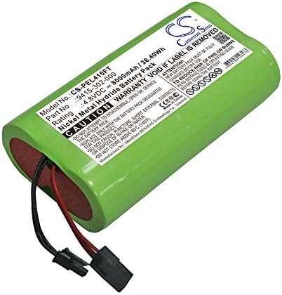 Cameron Sino Battery for Pelican 9415, 9415 LED Lantern, 9415Z0 LED Latern Zone 0, 9418 PN:Pelican 9415-301-100, 9415-302-000, 9418 8000mAh / 38.40Wh