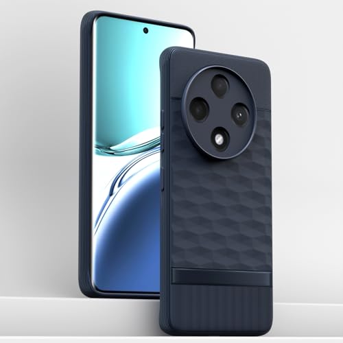 Image of Amazon Basics Back Cover for Oppo F27 Pro Plus 5G| Full Camera Protection | TPU Soft Flexible Shockproof Back Cover(Blue)