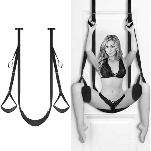 Sexy Bondage Sets Door Sex Swing Womens Restraints Straps Set Erotic Toys Love Swing Bondage Sex Swing BDSM Sex Swing Sling Sex Swing with Soft Upholstery