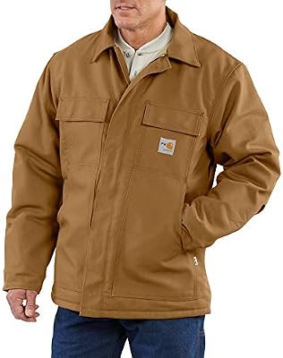 Carhartt Men's FR Duck Traditional Coat, Carhartt Brown, XX-Large
