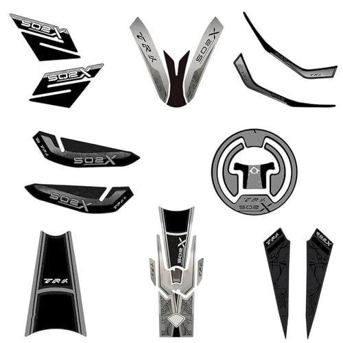 Autocollants résine Couleur 1 relief pour réservoir Benelli TRK502X