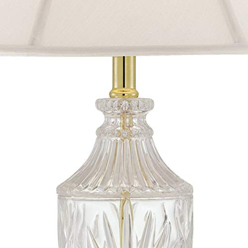 Lámpara de mesa tradicional Regency Hill 26.5" alta miniatura 3