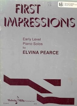 Paperback First Impressions Early Level Piano Solos Book