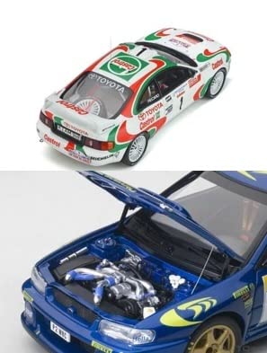 ミニカー SUBARU New Age Impreza WRC 1/18 Diecast model cars Subaru Impreza WRC 1/18 Sun Star WRC No.7 Rally
