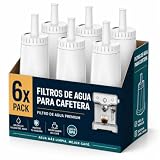 Filswa Filtros de agua de repuesto para máquinas de café Sage SES 990/980/500/878/875/880/920/810, compatibles con modelos BES008, Barista Express, Pro, Touch, Bambino, Oracle