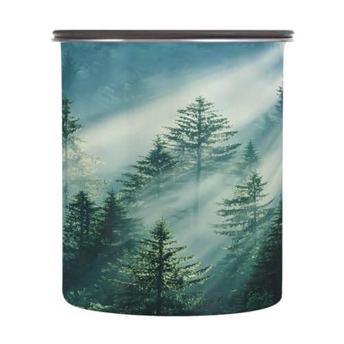 Contenedor Hermético de Café Acero Inoxidable 900 ml