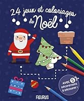 24 jeux et coloriages de Noël 2215172533 Book Cover