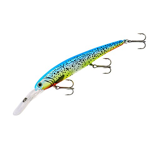 BANDIT LURES Walleye Deep Chrome Parakeet Bait (Pearl), 4 3/4