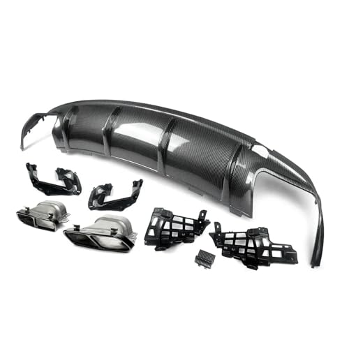 Tubos de escape y difusor Benz W117 CLA250 acabado deportivo premium