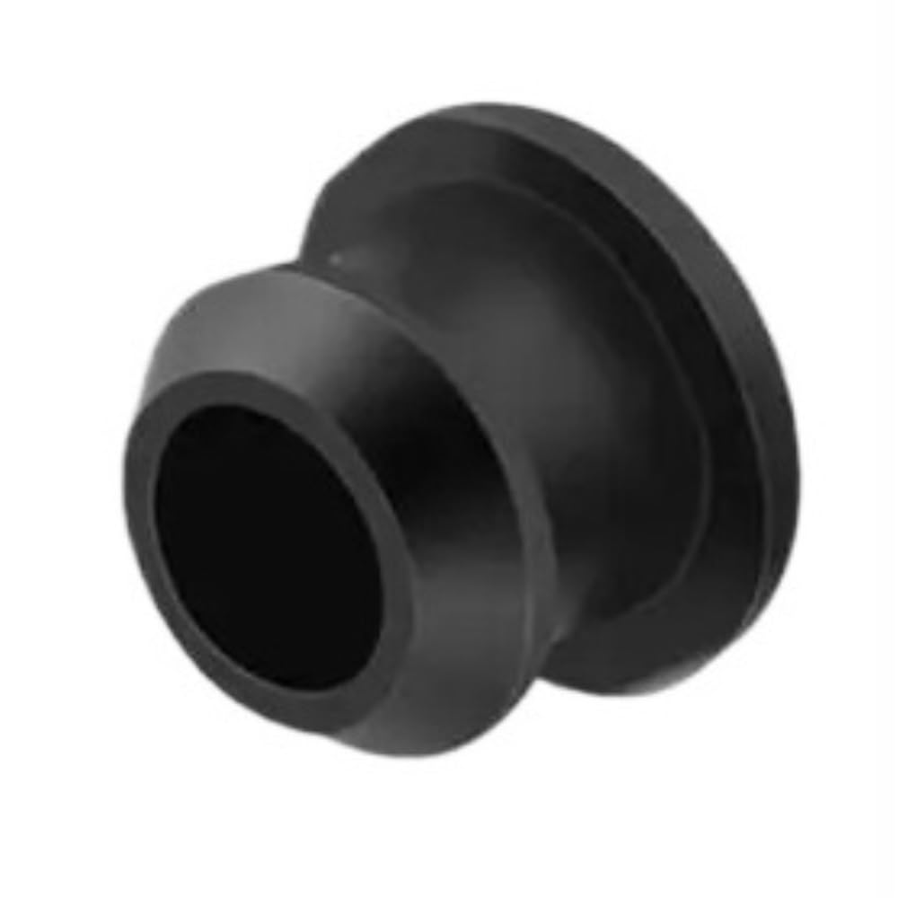 Zatrzaskiwane Silikonowe Zatyczki Typu T, Okrągłe Wkładki Rurowe Czarne Stożkowe Uszczelniające 20szt(13.5mm)