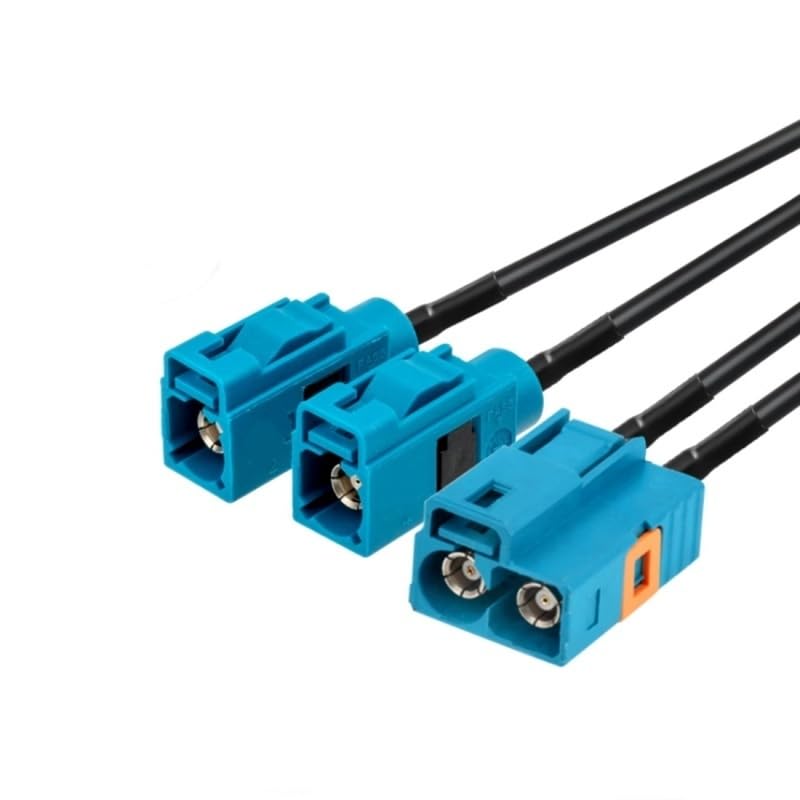 Piece 1 in 2 FakraTK-2K Connector Adapter RG174 Pigtail Cable 50cm